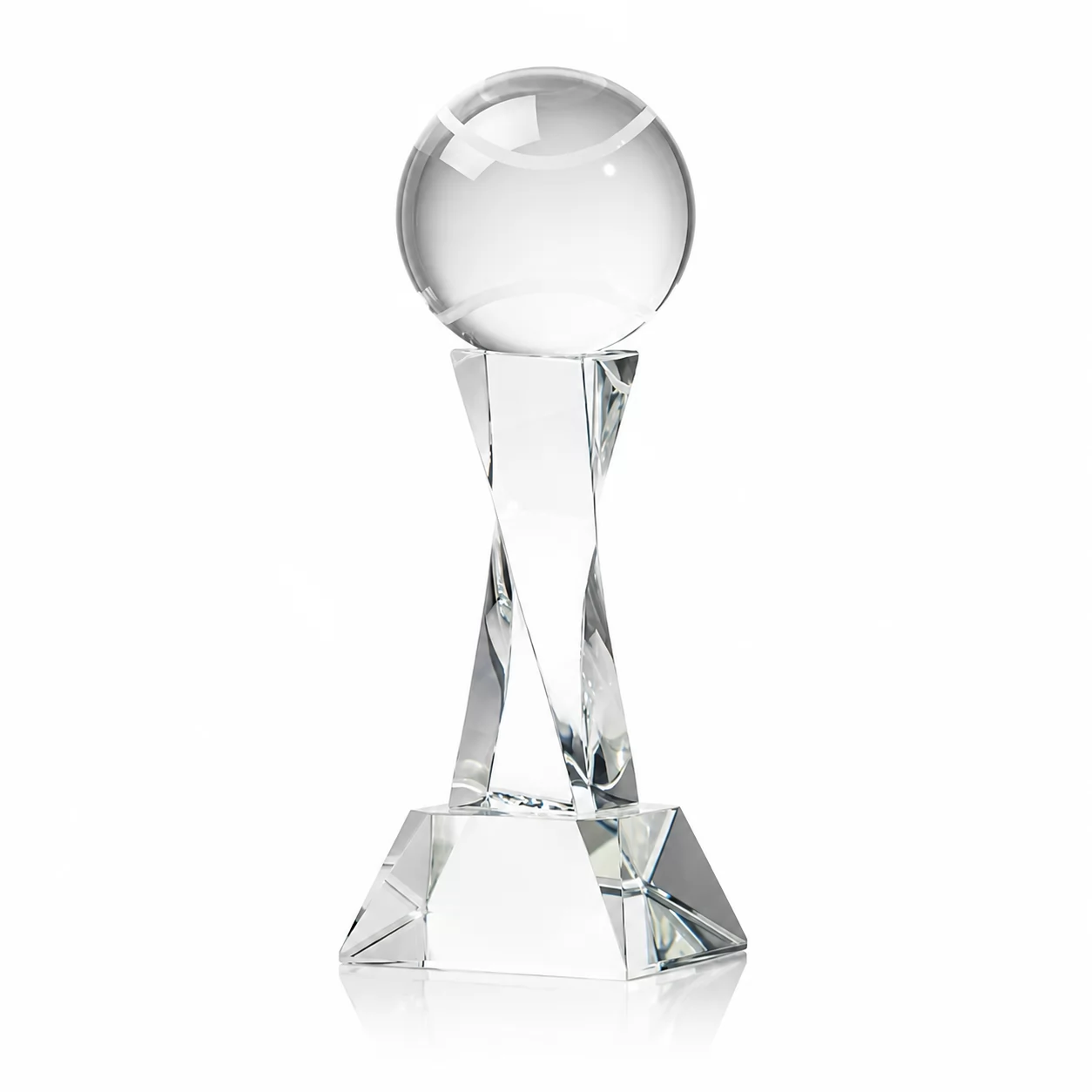 The Orb Prestige Trophy – Premium Crystal Award for Leadership & Success