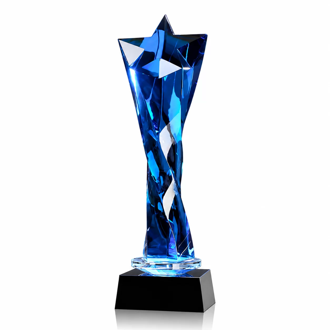 apphire Star Crystal Award – Premium Trophy for Excellence & Achievement