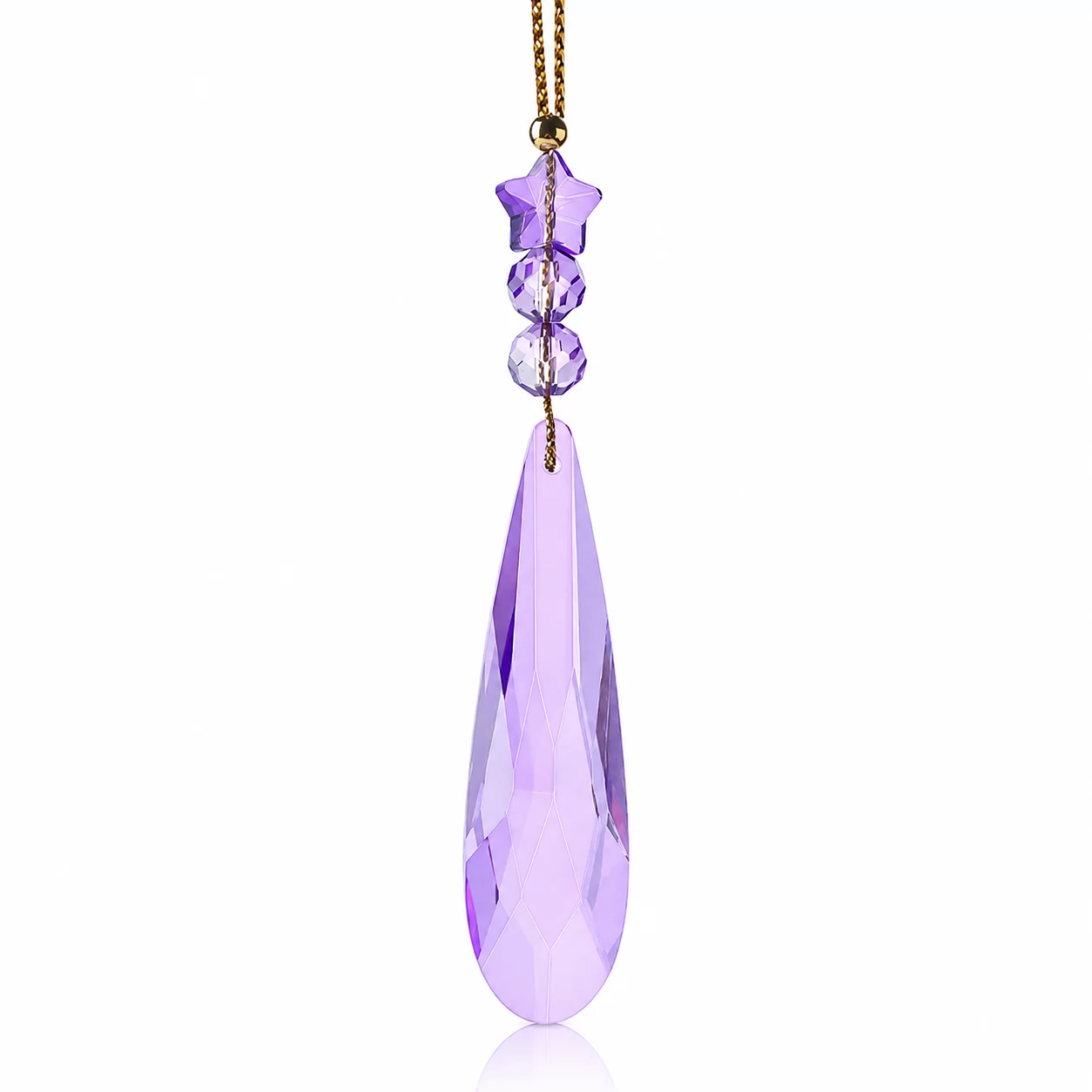 Aurora Crystal Suncatcher – A Colorful Hanging Ornament for Modern Spaces view 3
