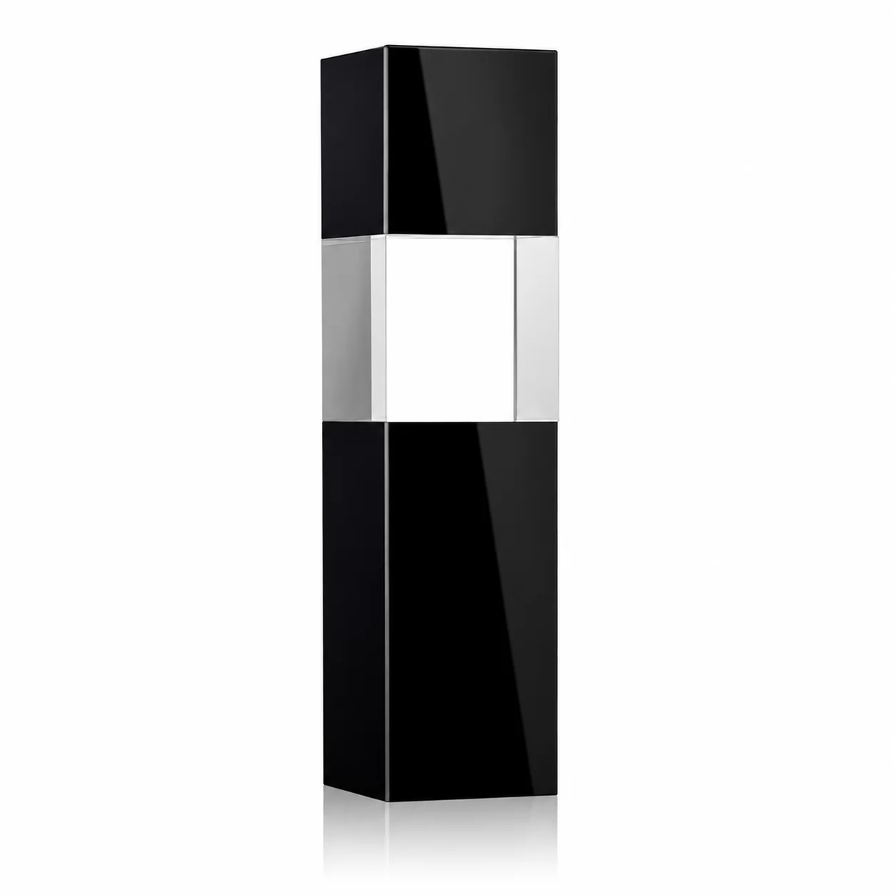 Cobalt Band Crystal Award – Modern Column Trophy for Executive Honors view 2