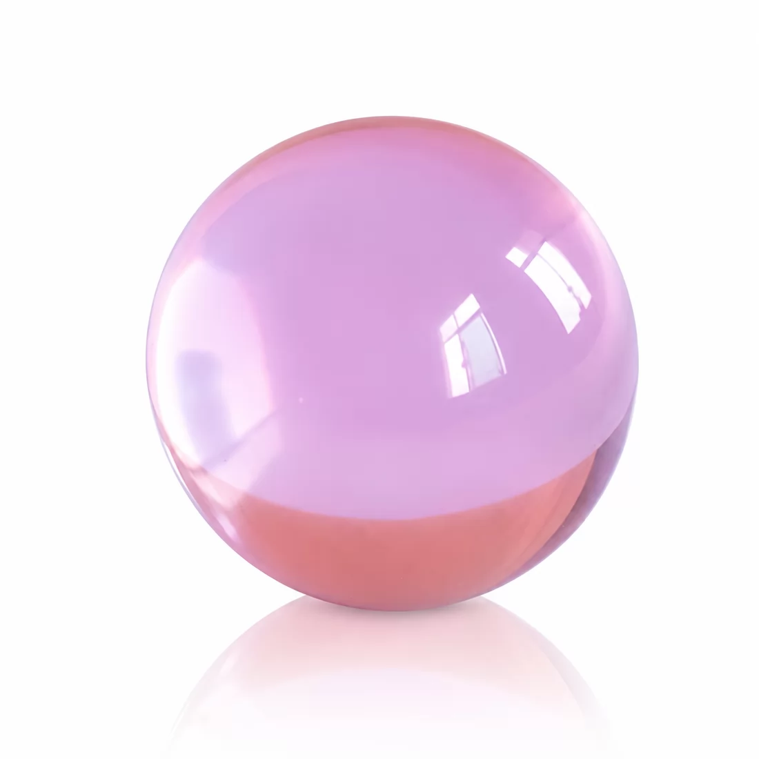 Sapphire Glass Sphere Sculpture for Elegant Home & Office Decor view 7