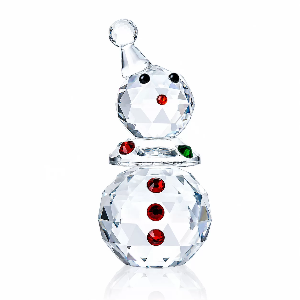 Snowfall Crystal Figure – Charming Winter Decor for Christmas Celebrations