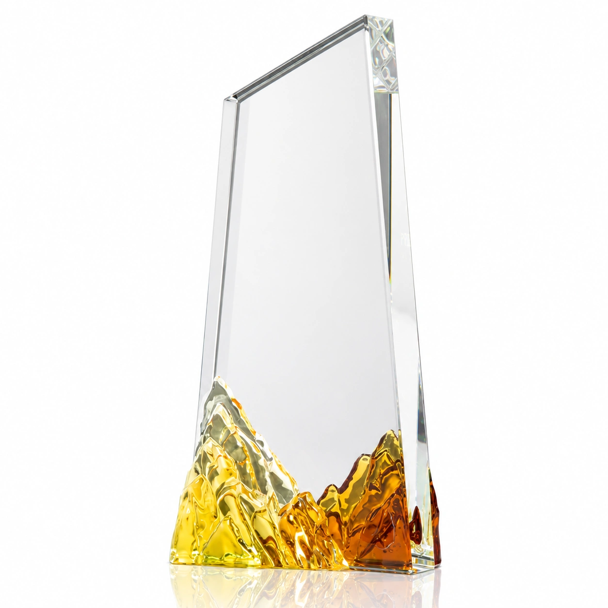 Iceberg-Inspired Crystal Award for Outstanding Performance & Business Success