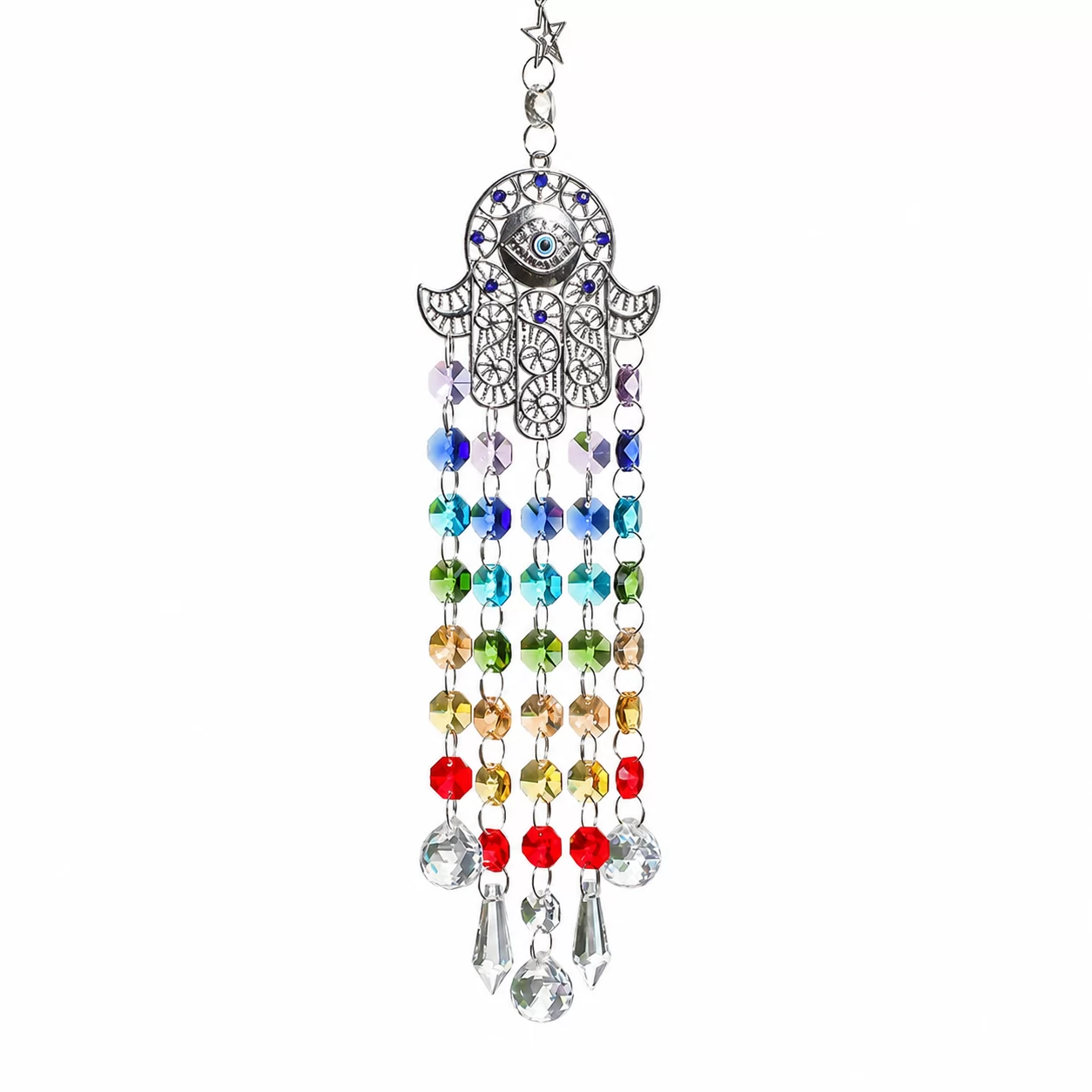 The Crystal Dreamcatcher – A Protective Light Catcher for Elegant Interiors
