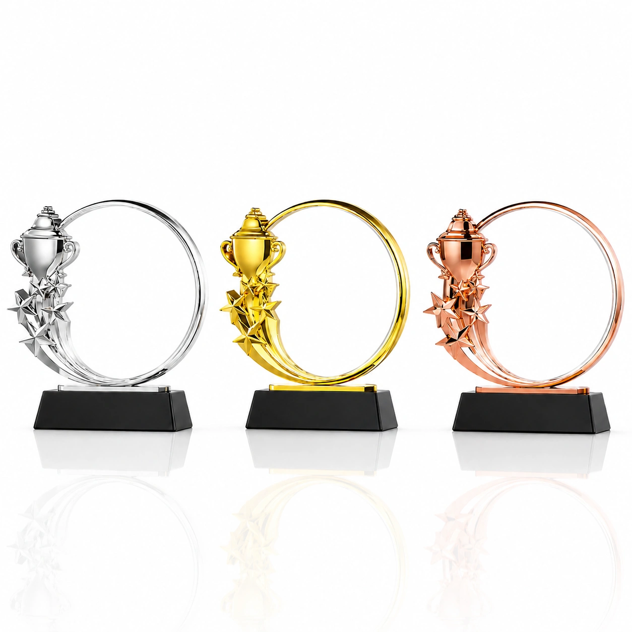 Round Cup Crystal Award – Custom Winner & Corporate Recognition Trophy view 2