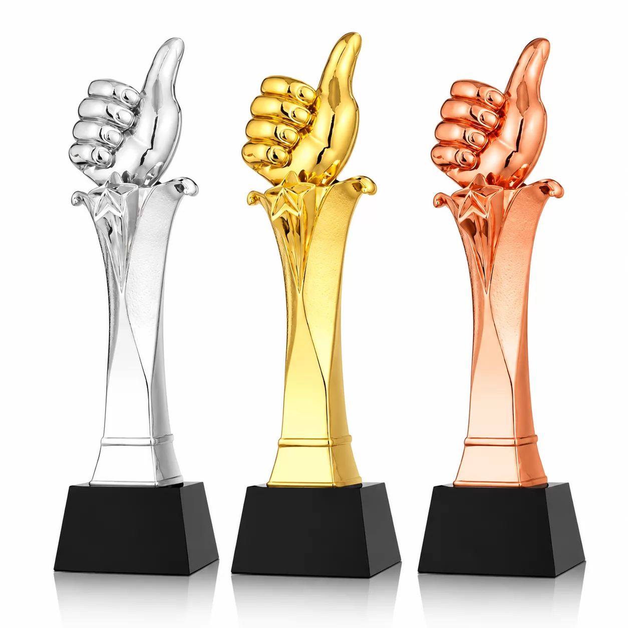 Resin Appreciation Award in Gold, Silver & Bronze for Outstanding Performance & Success