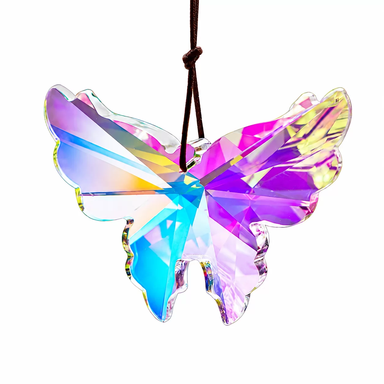 The Crystal Butterfly Charm – A Rainbow Light Catcher for Elegant Interiors