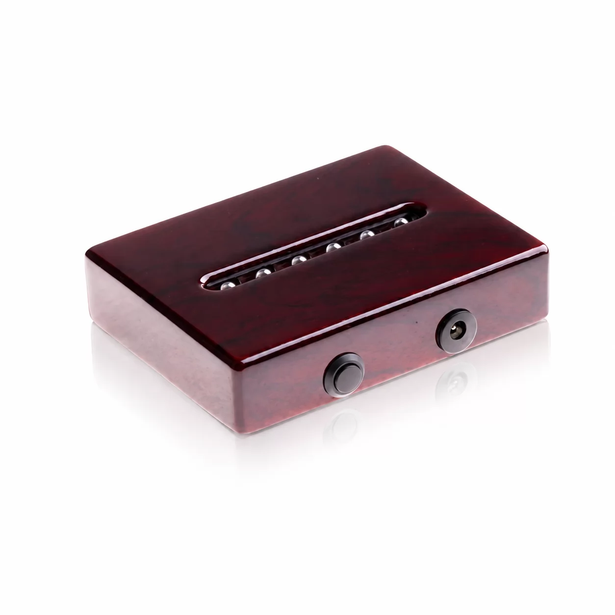 Rosewood LED Light Base with Control Switch for 3D Crystal, Awards & Figurine Display