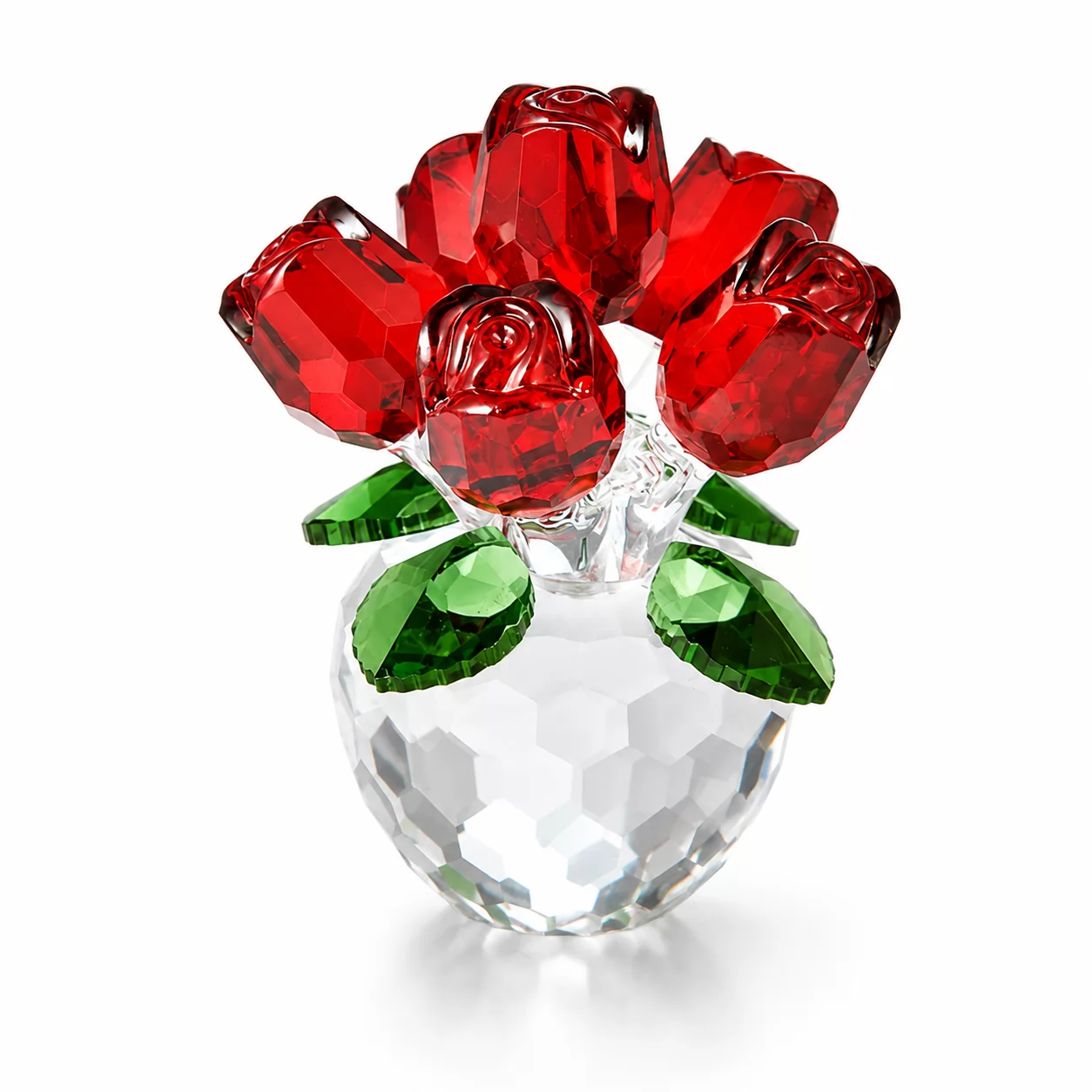 Handcrafted Crystal Rose Flower Figurine – Romantic Decorative Gift for Home view 3