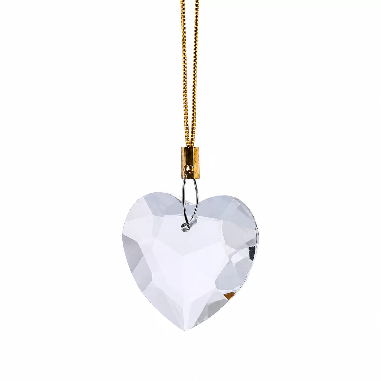 The Pure Crystal Heart – A Timeless Hanging Ornament for Love & Home