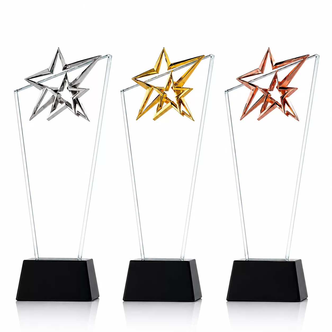 Starlight Crystal Award – Modern Trophy for Excellence & Outstanding Achievement